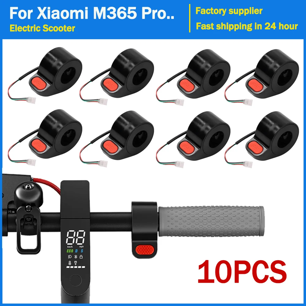 

10 шт. дроссельная заслонка ускоритель для Xiaomi M365 Pro Pro2 Электрический откидной скутер Ручка Дроссельной заслонки Запчасти для сборки скорости