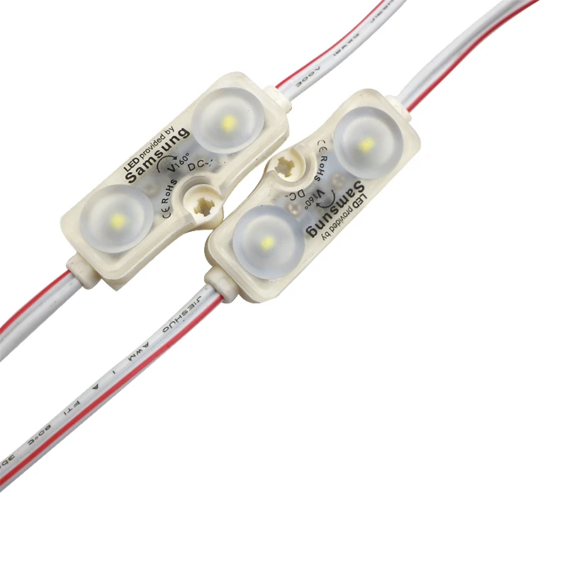 

SZYOUMY 1000pcs Mini DC 12V LED Module Samsung 2835 SMD 2 LED Waterproof laser logo for light box sign words