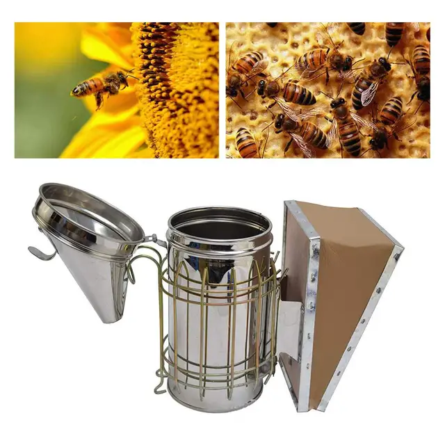 Bőrellenes Méhészet Dohányzó A Bee Hive Dohányzóhoz Horganyzott Vas Egyszerű Művelethez Méhészethez