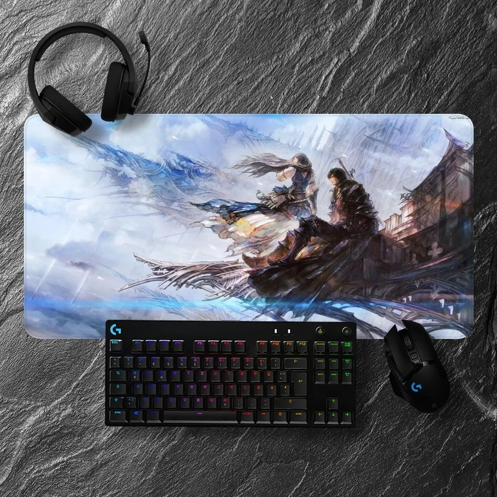 Final Fantasy XVI Mousepads Non-slip Lockedge Office Student Gaming Thickened Large Writing Pad Cushion 4