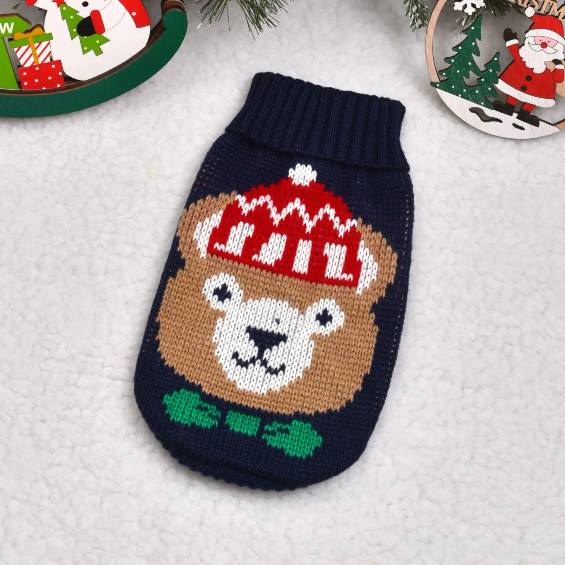 Title 13, Knitted Puppy Cat Coat Chihuahua French Bulldog...