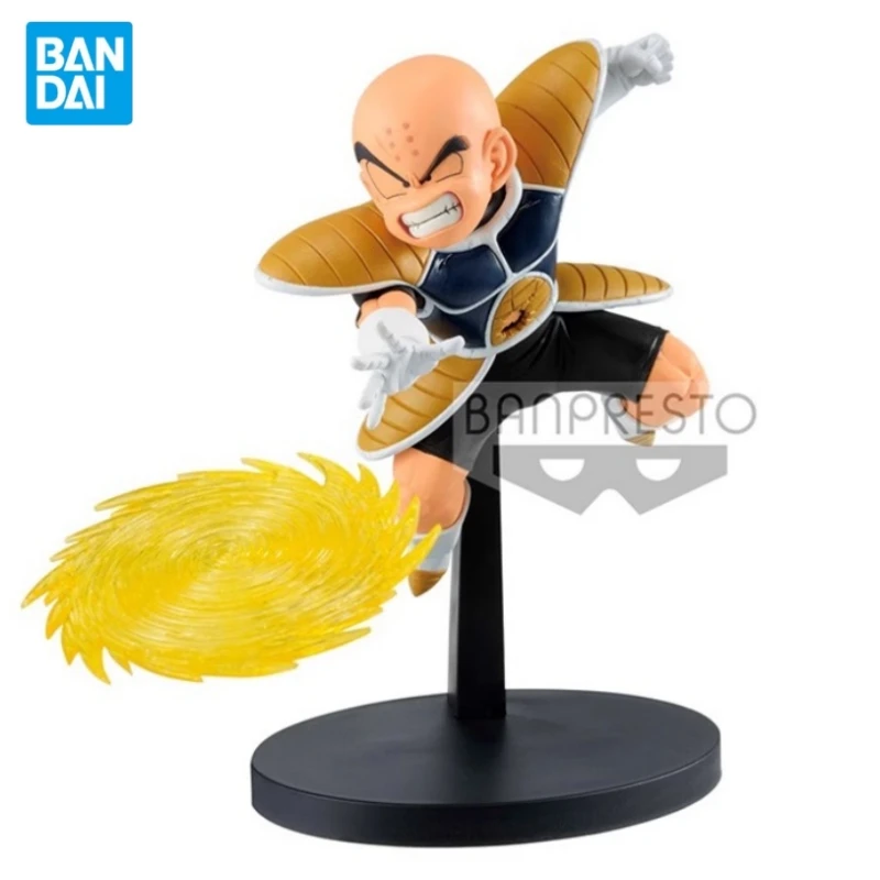 

Bandai Banpresto Dragon Ball Z GxMateria Krillin Kienzan Plastic Action Figure Anime Surrounding Model Toys Gifts