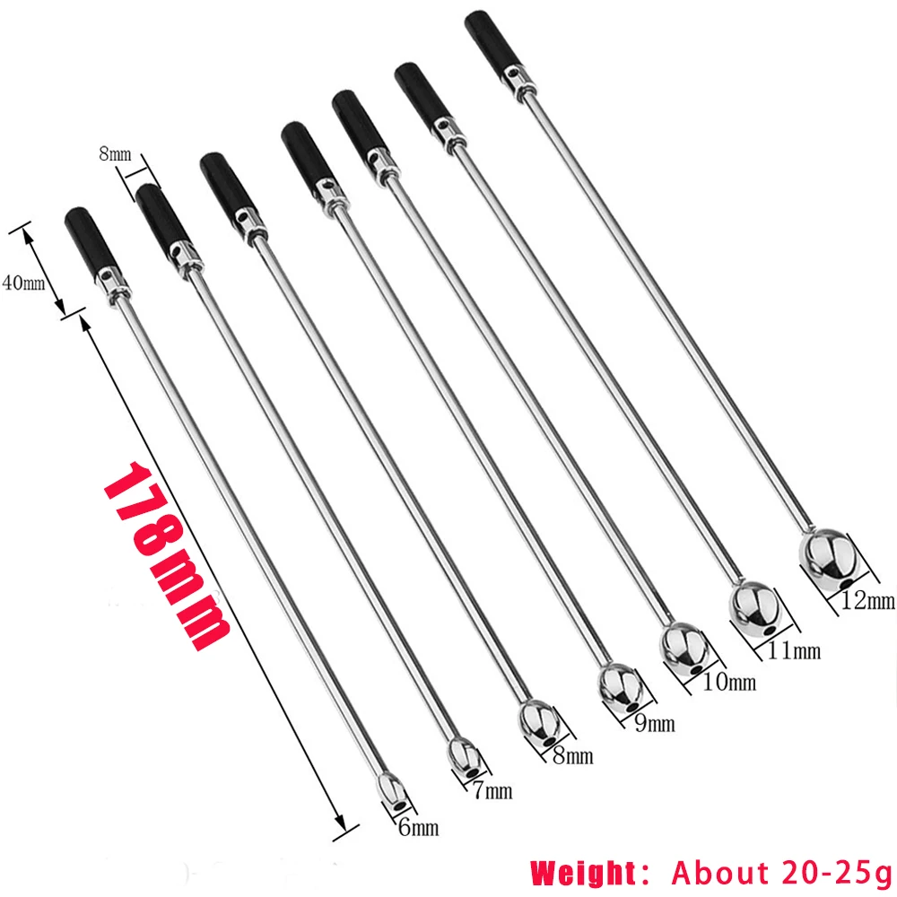 Penis Sex Toys Hollow Stainless Steel Penis Plug Urethra Sound Dilator
