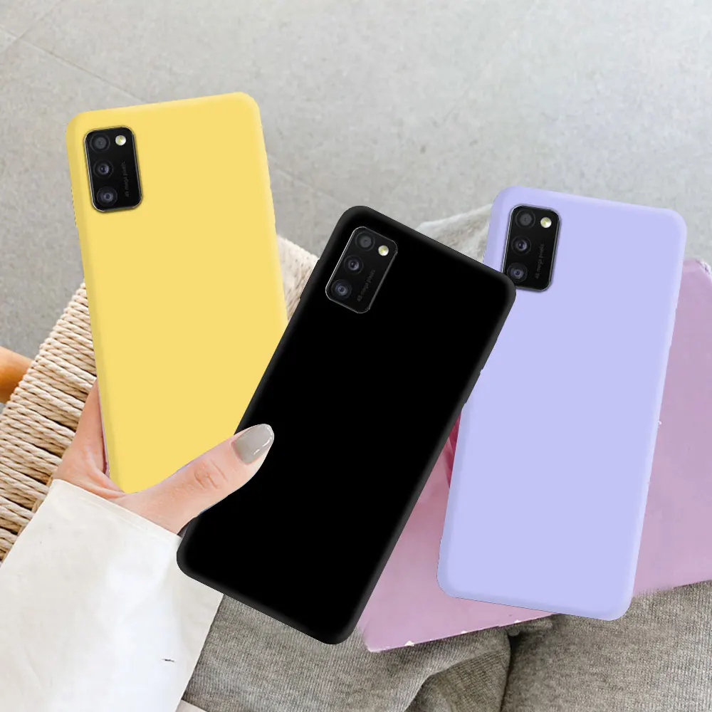 Matte Silicone Back Cover - Sleek Protective Phone Case