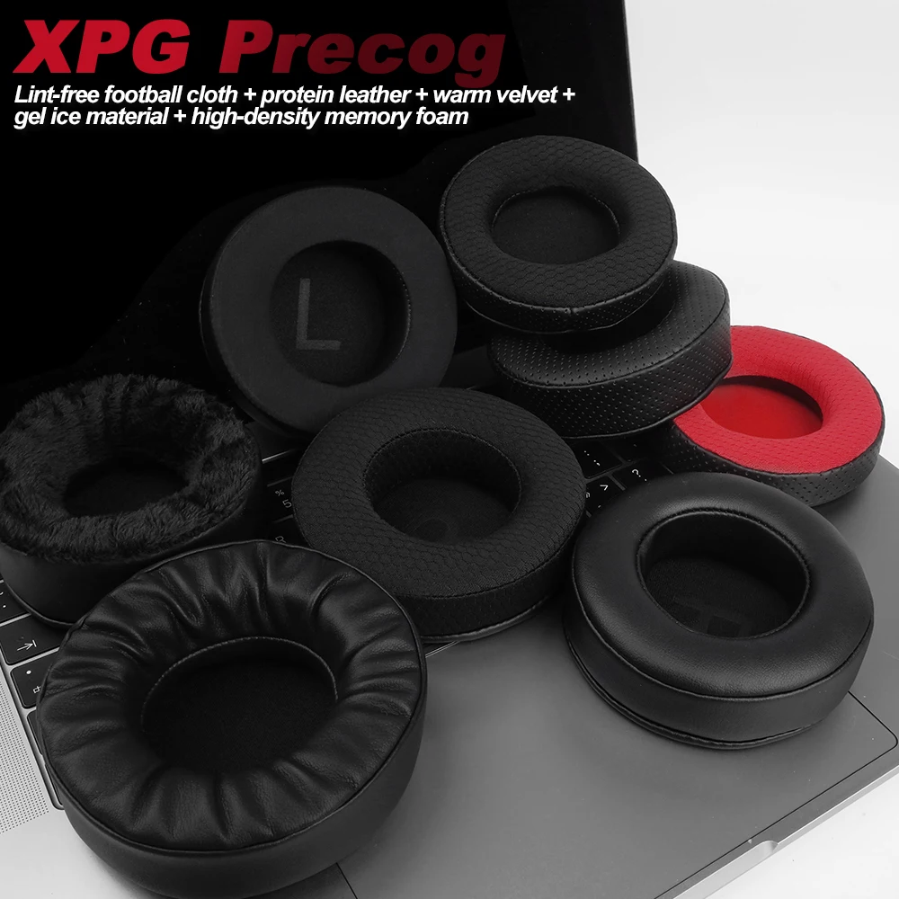 Earphone pads For XPG Precog replacement Earpads headphones Earmuffs Soft cloth Memory Covers