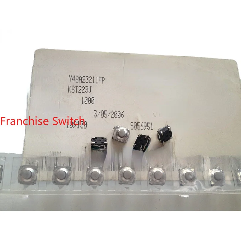 10PC Sswitch KST223J JTP1280 EVQPAE05R  KSC621J  EVQQS307K SKRMAAE010 10pc 3 4