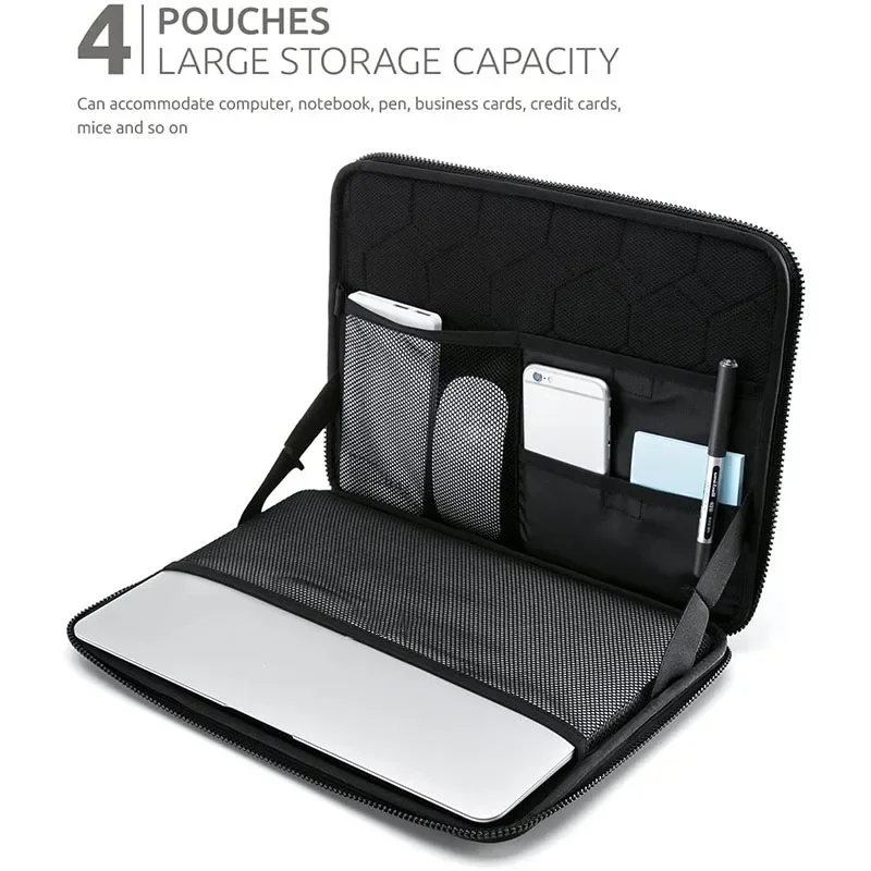 Nacuwa-funda protectora de 360 ° para ordenador portátil, funda para portátil Ultrabook de 16 pulgadas, para MacBook Pro M1 Pro/Max A2485 A2141 2021-2019