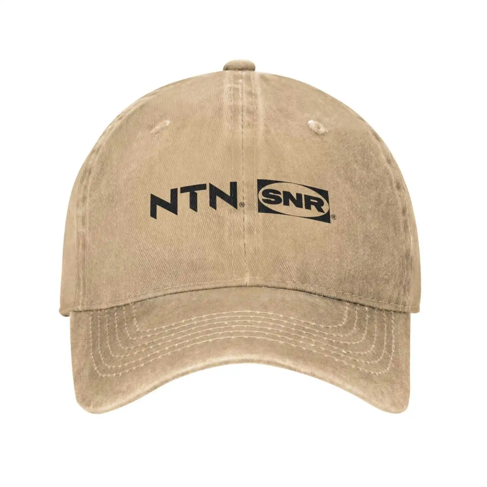 

NTN SNR Logo Print Graphic Casual Denim cap Knitted hat Baseball cap