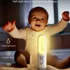 Portable 2 in 1 Flashlight Motion Sensor Night Light Bedroom Bathroom Reading Camping Lighting Baby Feeding Eye Care Bedside Lam 1