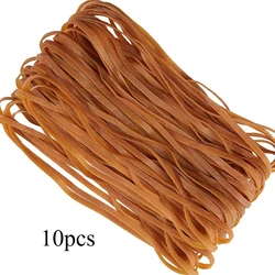 Versatile Heavy - Duty Thick Elastic Rubber Bands for Home, Office, and School Use (10PCS)