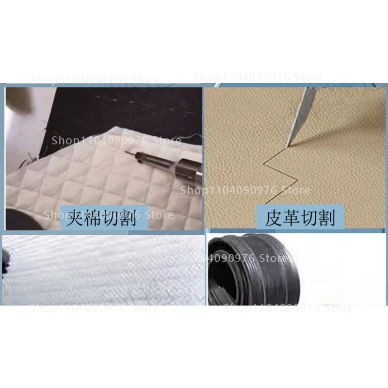 Ultrasonic cutting knife deburring burr edge car headlight cutting modified leat