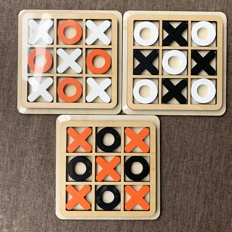 

Hot Sale New Interest Chess Board Game Table Set for Boys/Girls Tic Tac Toe Birthday Gifts Brain Game Toys for Kids 6-8