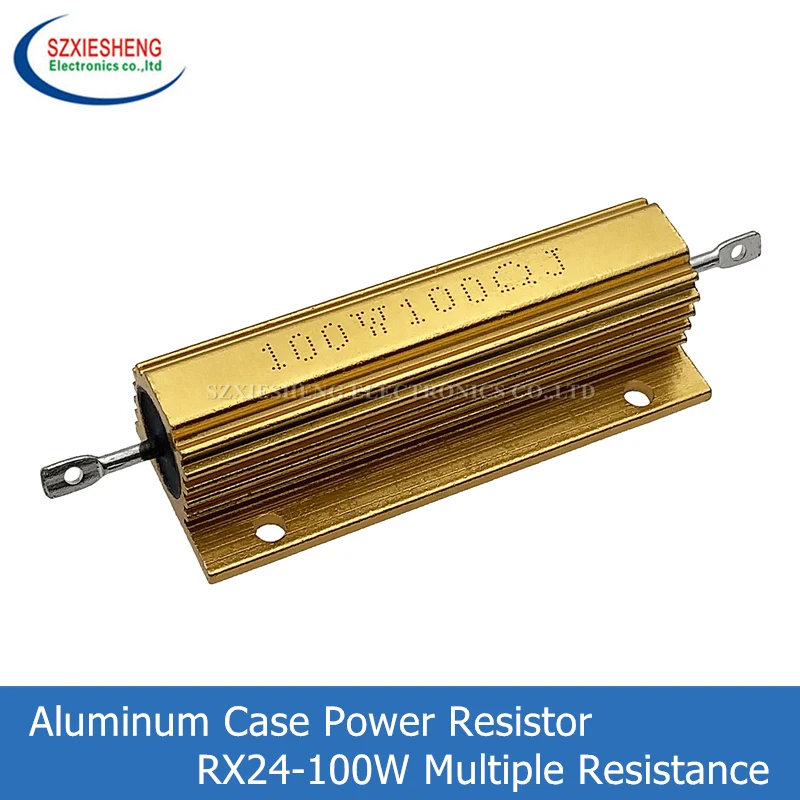 Resistore Di Potenza 2 Ohm 200 W In Alluminio RX24 Per Scarica Condensatori E Elettronica - 3
