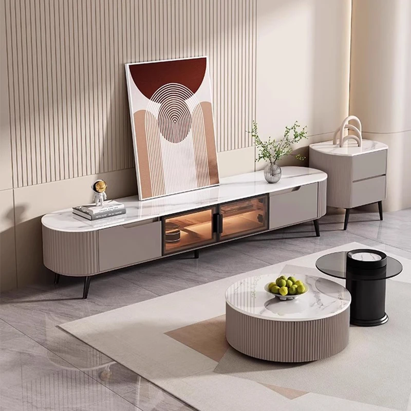 80 Pollici Piedistallo Tv Stand Panca Camino Tavolo Media Cabinet Console Monitor Unità Tv Stand Mueble Tv Colgante Mobili Da Salone