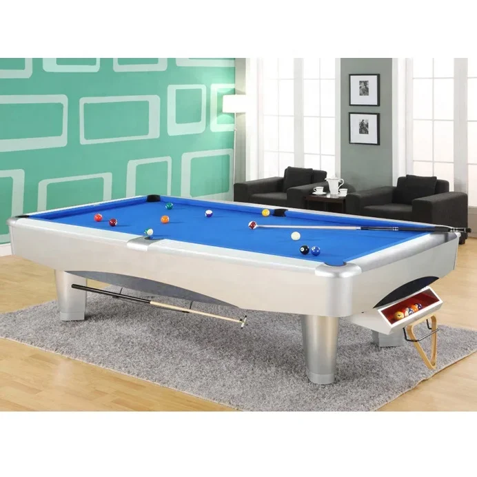 Hot Selling 9FT 8FT Slate American Pool Billiard Table for Club Use