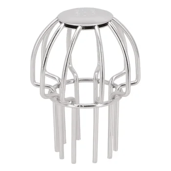 1pcs สแตนเลสสตีลรางน้ํา Leaf GUARD ฝาครอบโคลนกับดัก Guards ท่อระบายน้ํากรอง Quick Drainage Clog ป้องกันฮาร์ดแวร์ 5