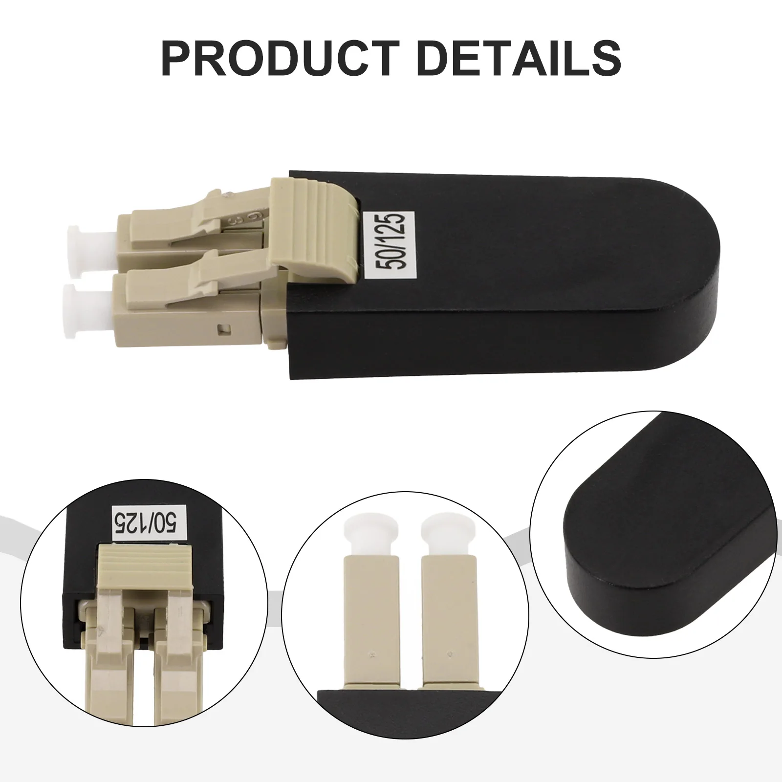 Fiber Loop Back SC/UPC LC/UPC Fiber Optical Loopback Adapter Single Mode SM/MM OM3 OM4 Double SC Optical Fiber Connector