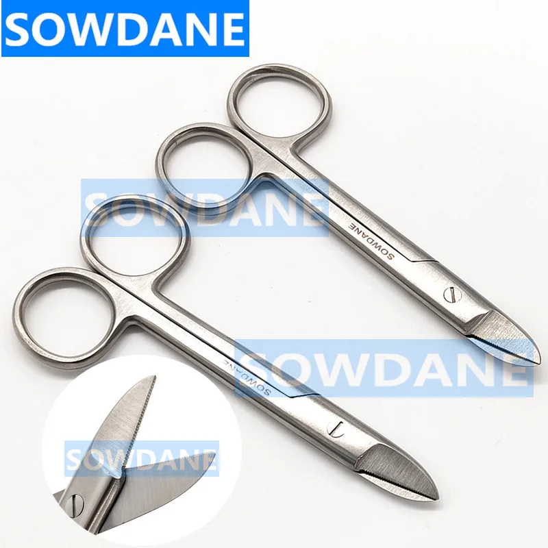 Dental Orthodontic Beebee Crown Scissor Half Moon Curved/straight