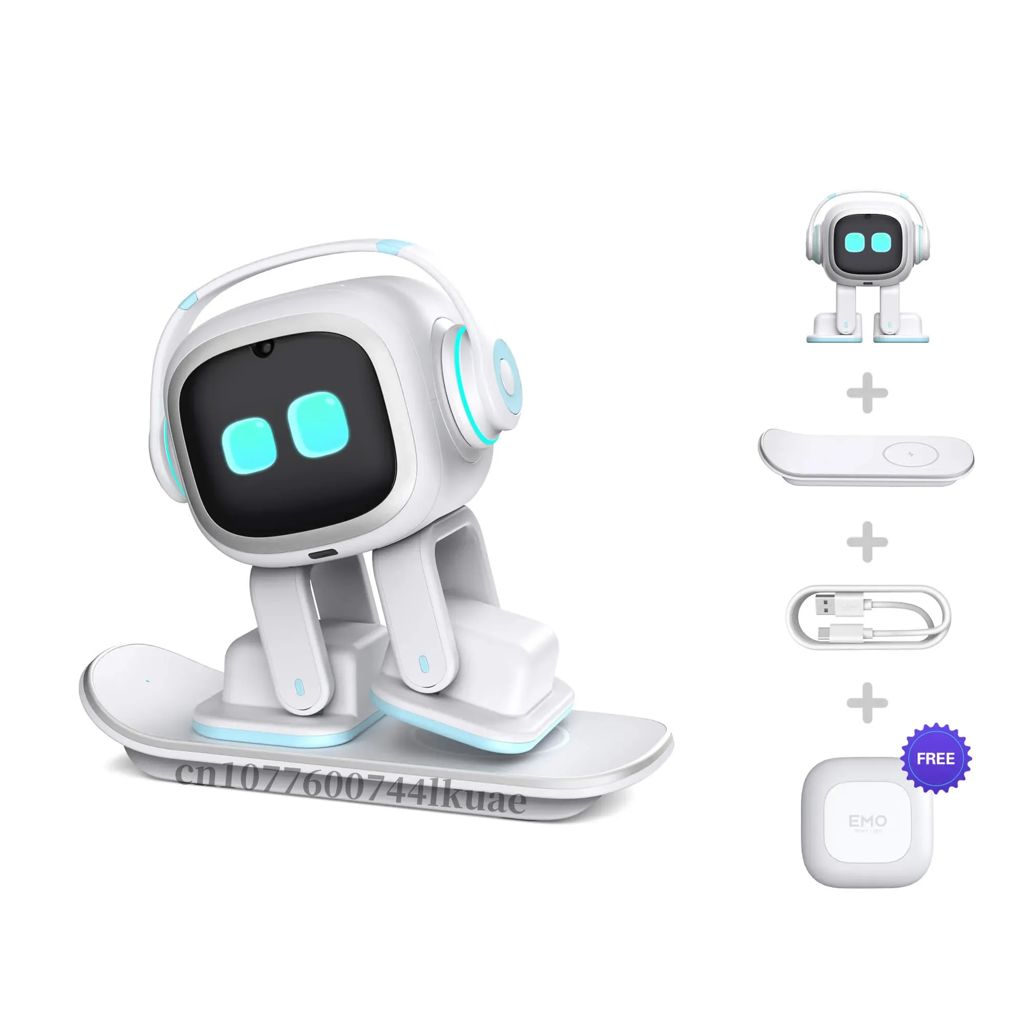 EMO GO  WHITE自動移動 AIロボット EMO GO HOME White - LivingAI