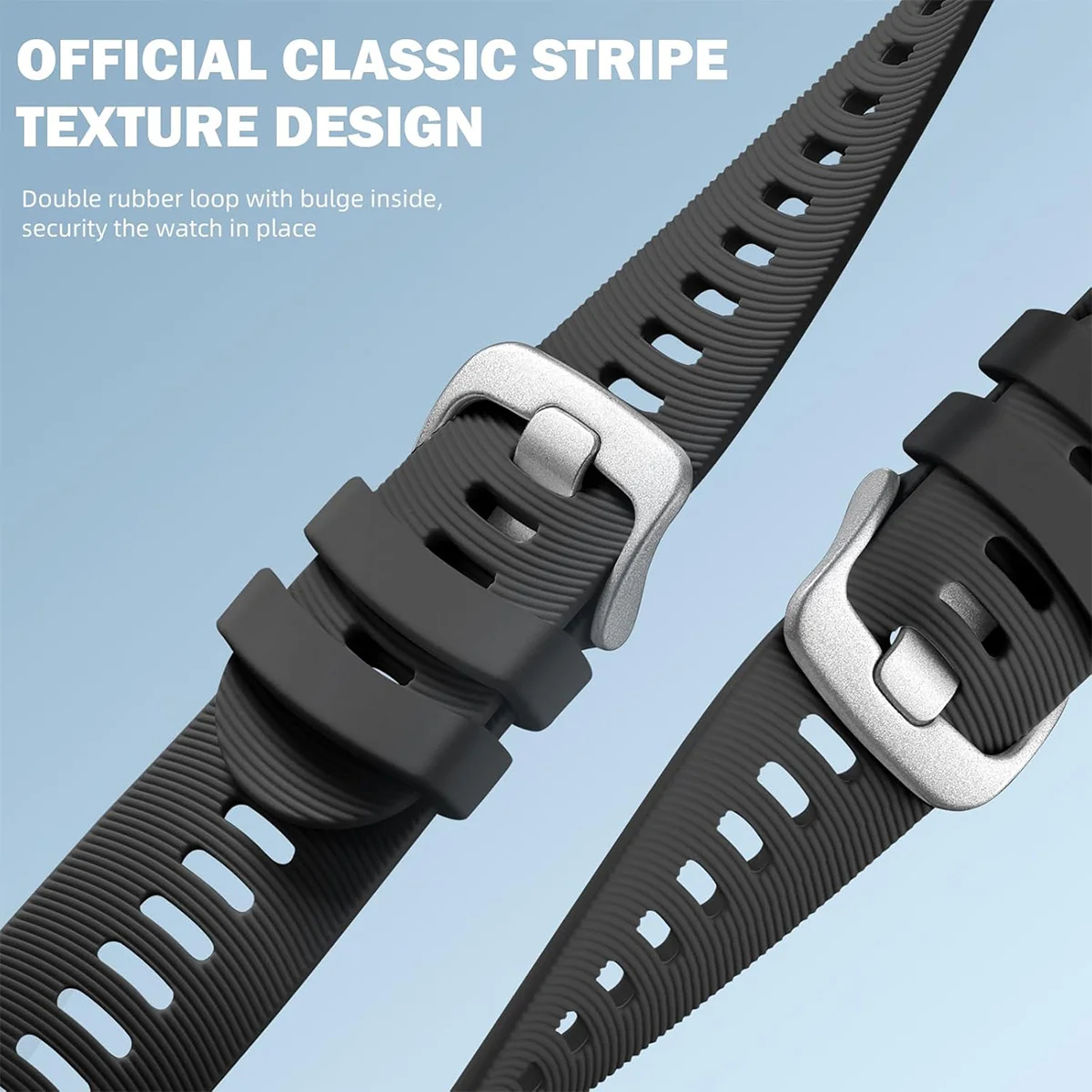 Versatile Music Smart Watch Band - 20MM Unisex Bracelet Wrist Strap