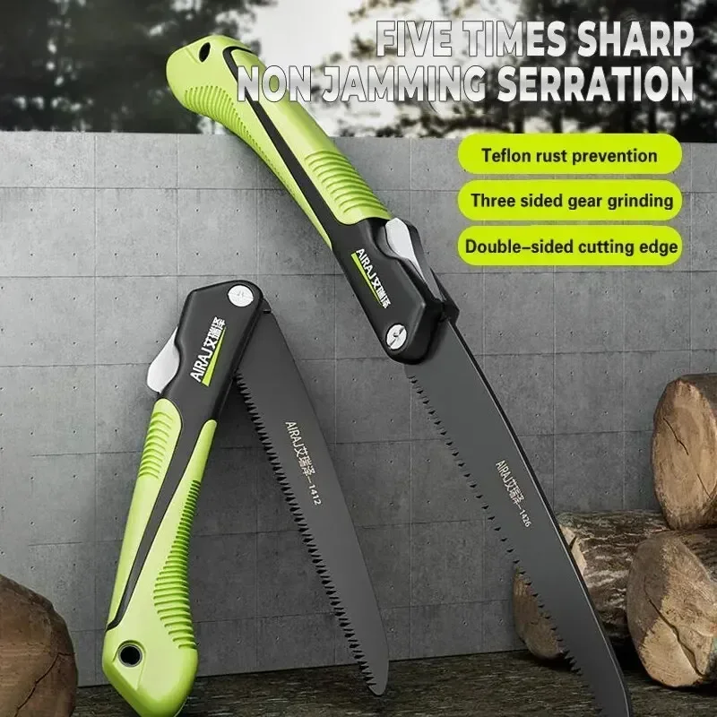 Extended Multi-functional Hand Saw Woodworking Portable Steel Saw Outdoor Tree and Camping Hand Saw Mini Saw