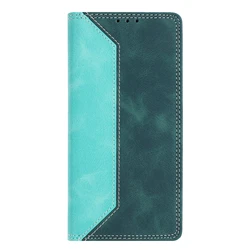 Retro Leather Magnetic Wallet Case with 3 Card Slots Flip Cover for Oukitel C50 5G (Colour 1)