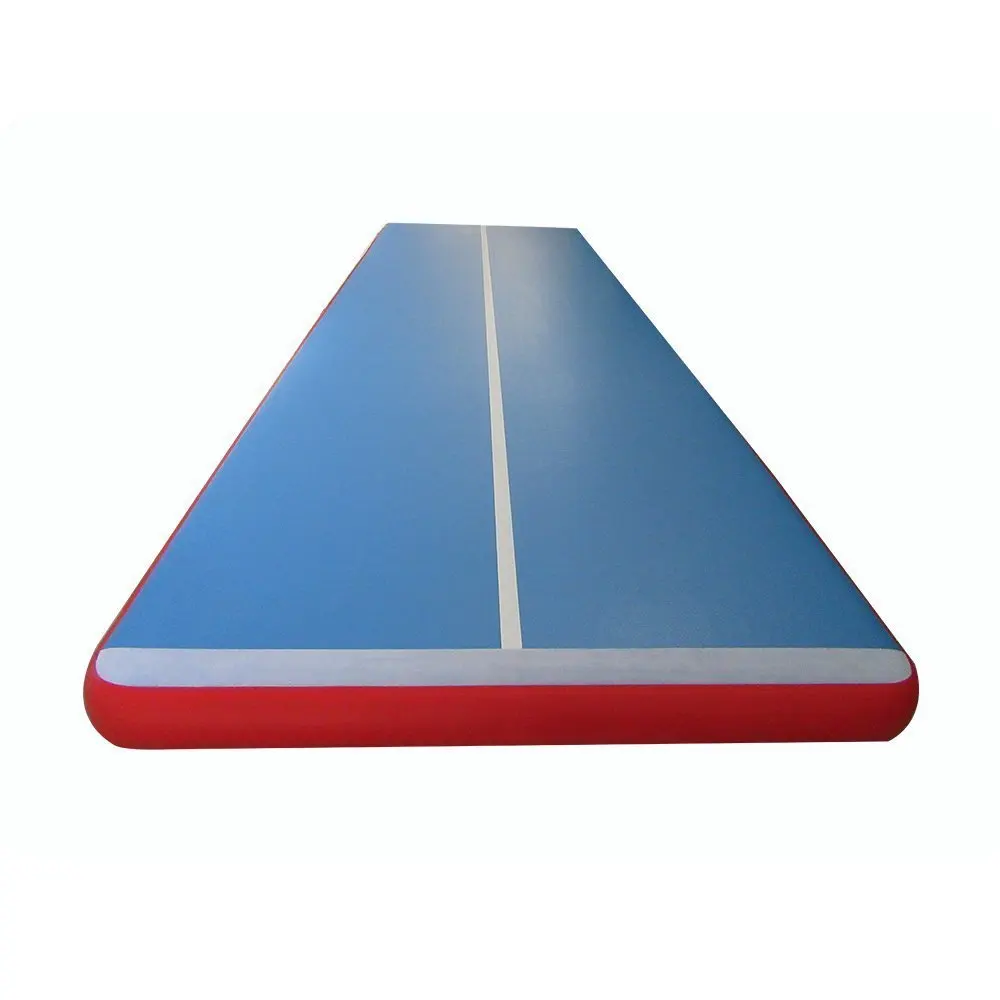 

Free Shipping Air Mat Tumble Track 5x1x0.1m 0.9mm PVC Material Inflatable Gymnastics Tumbling Track Mat with Electric Air Pump