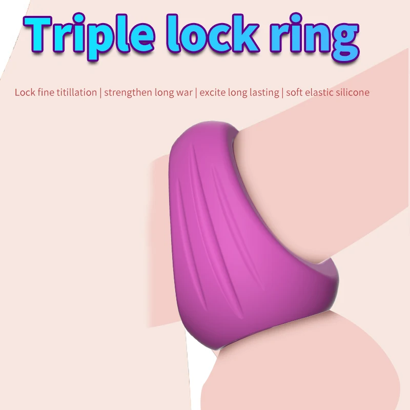 Silicone Penis Ring High Elasticity Time Lasting Sex Toys Delay Ejaculation For Men Cock Ring Delay Ejaculation Adult Goods Men
