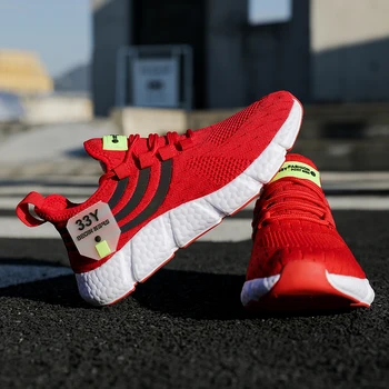 Men Casual Sneakers Summer Breathable Sport Shoes Lightweight Outdoor Mesh Running Shoes Athletic Jogging Tenis Walking Shoes 4