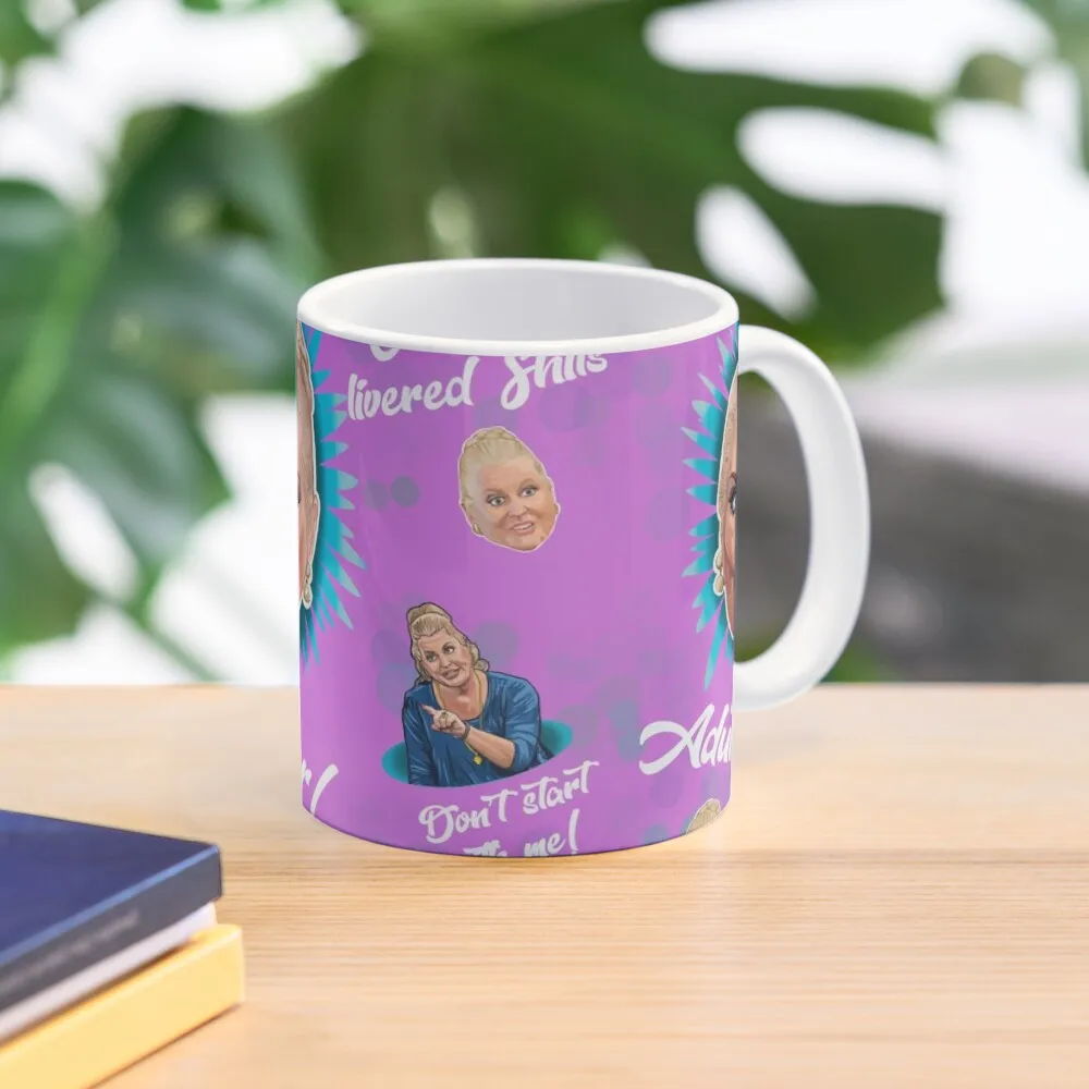 

Kim Woodburn kicking off wallpaper Coffee Mug Breakfast Cups Ceramic Cups Mug