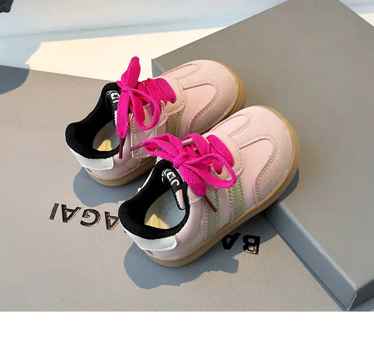 PU-Leder-Sneaker für Kinder, wasserdicht, trendige modische Kinderschuhe, rutschfeste Sportschuhe für Kinder – Detail 27