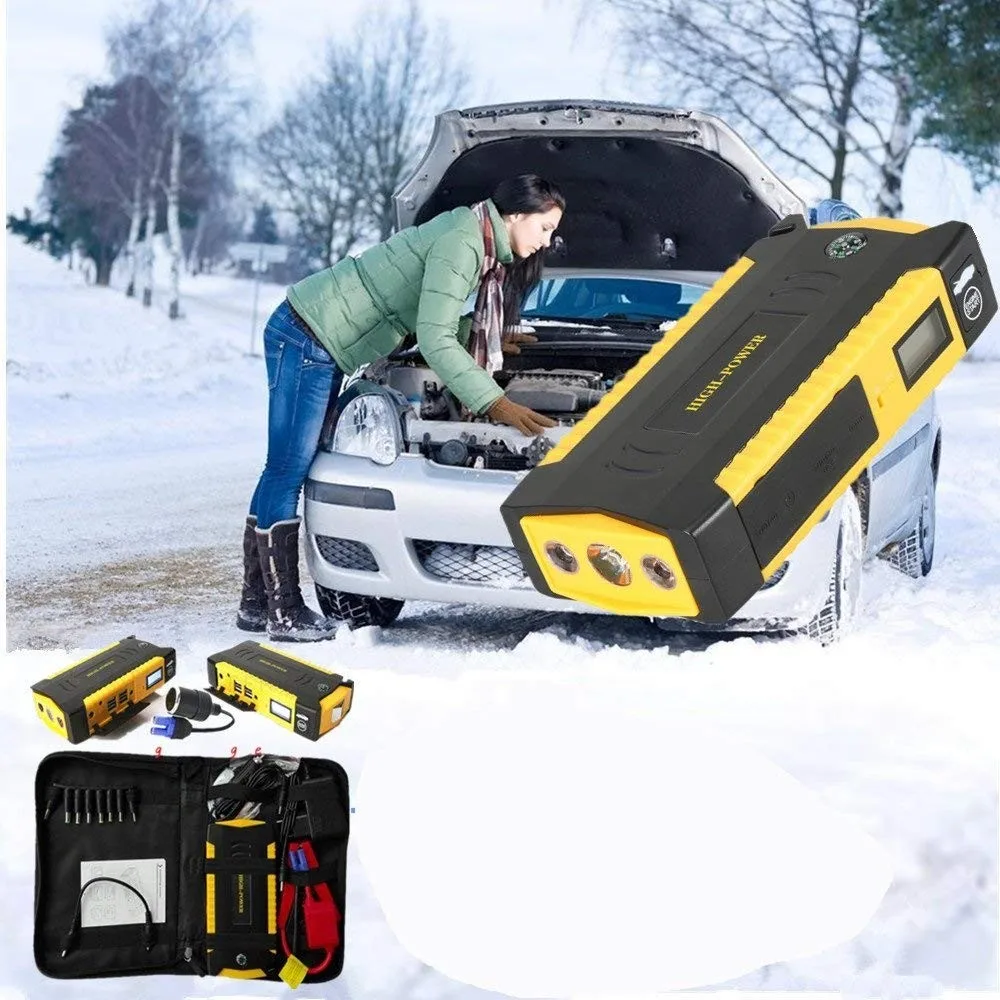 S SUMEX 3505151 Portable Jump Starter High Power 12,000 MAh / 400 A