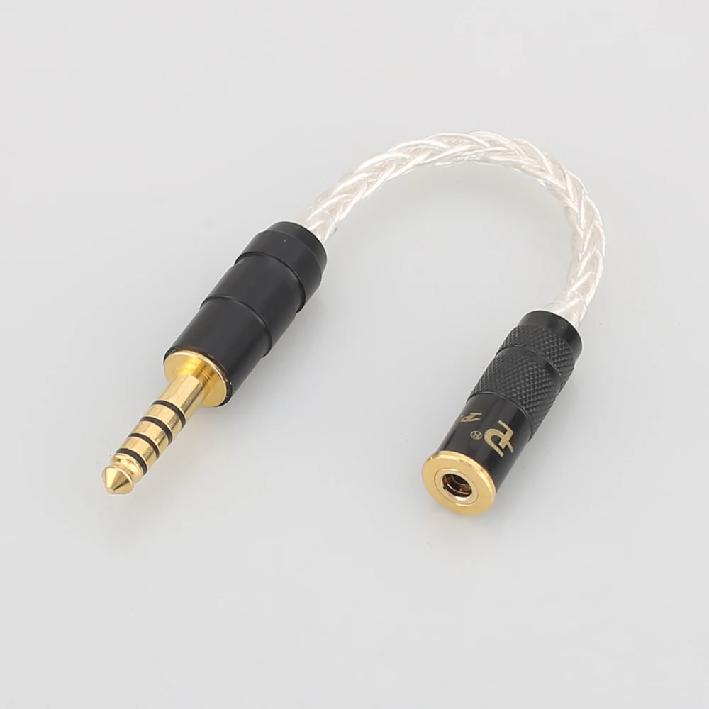 Adattatore Audiocrast Da 4.4Mm (Maschio) A 3.5Mm (Femmina) Zx300A Per Sony Nw-Wm1Z/A4.4Mm
