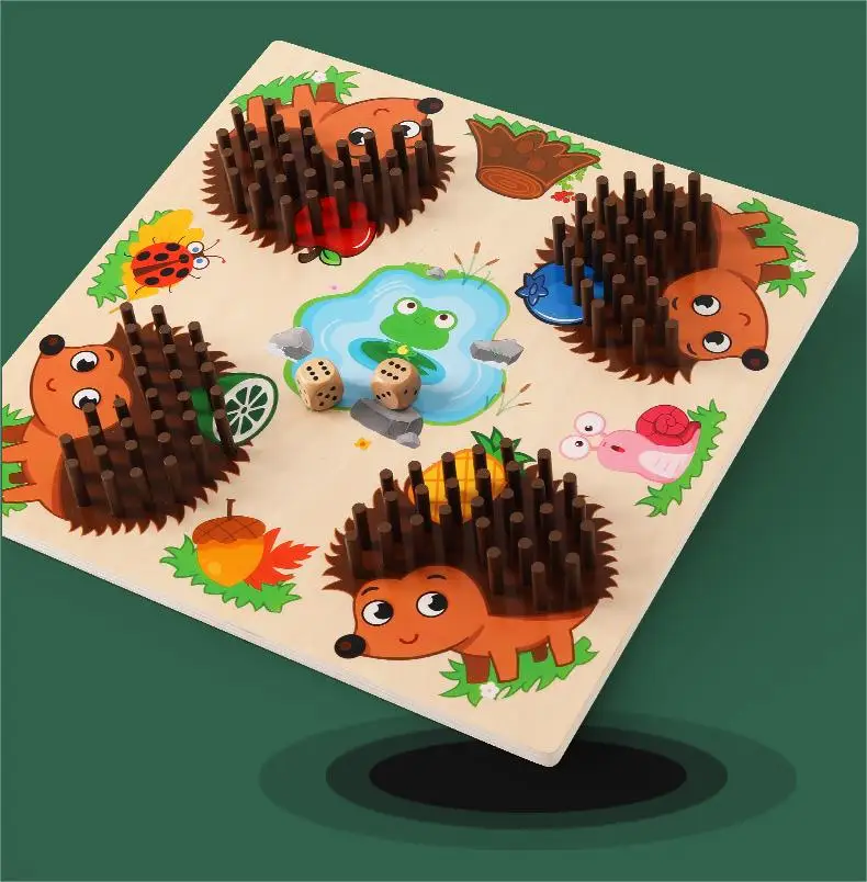 Montessori Hedgehog Counting Game