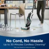 BISSELL CrossWave Cordless Max All in One Wet-Dry Vacuum Cleaner and Mop for Hard Floors and Area Rugs, Black, 2554A 3