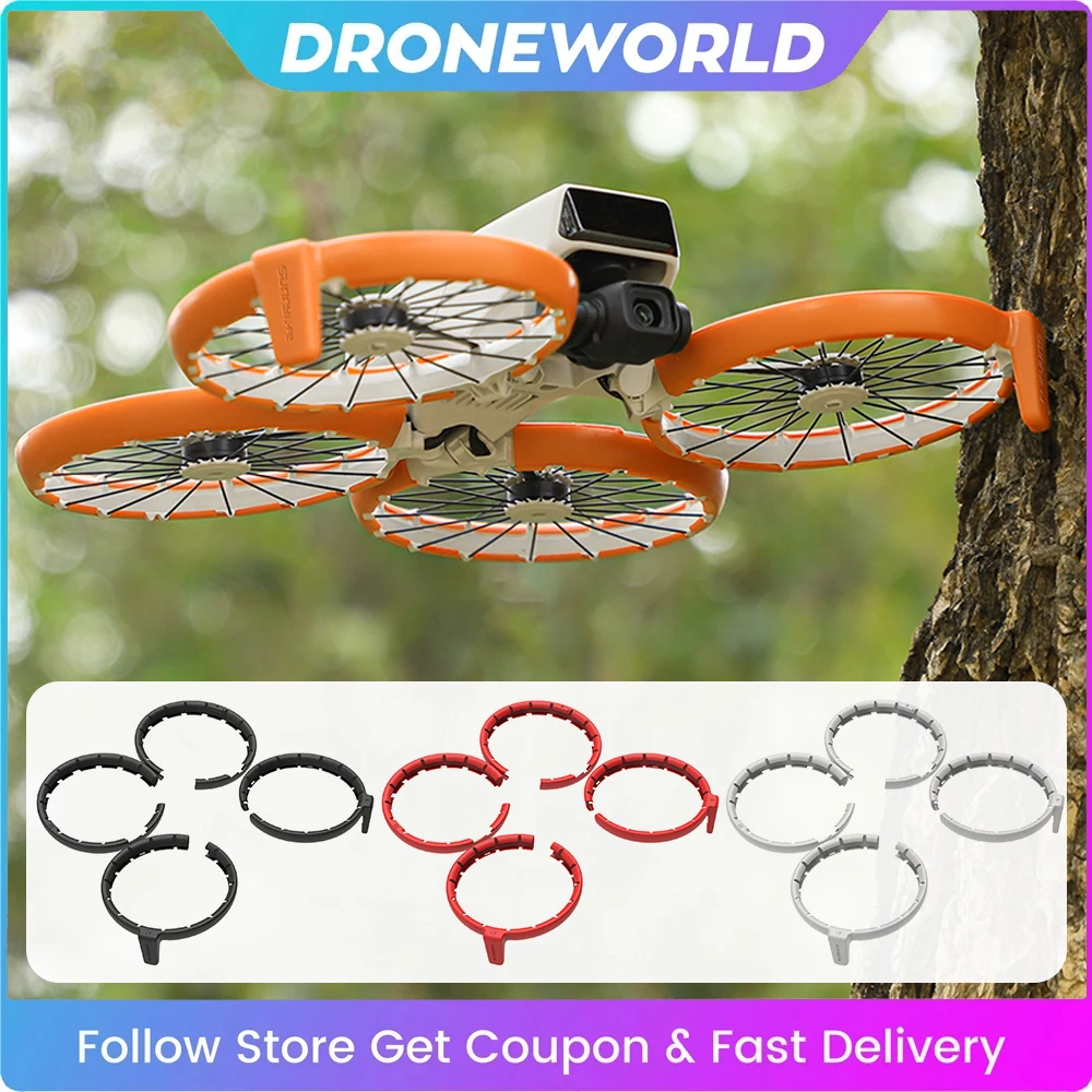 Propeller Guard Flip Protector Bumper Rings Quick Release Anti-drop Full Surround Cover For DJI Flip Drone Accessories drone accessories