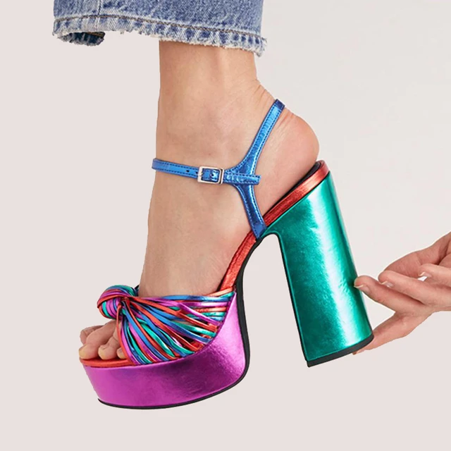 Gianvito Rossi | Multicolor-crystal-sandals | Savannahs