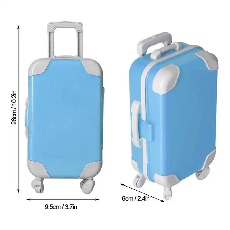 Baby Suitcase Toy Rolling Suitcase Mini 