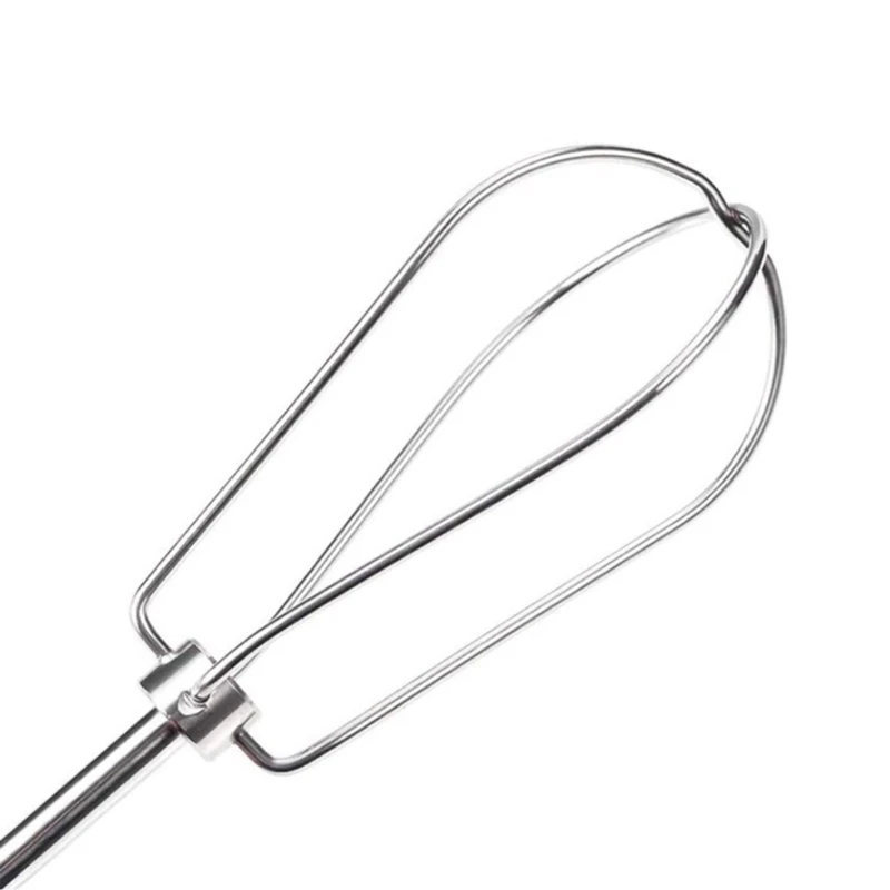 Set of 2 Electric Food Mixer Heads Handheld Eggs Beater Heads Stainless Steel Eggs Mixer Accessories Beater Part cooking