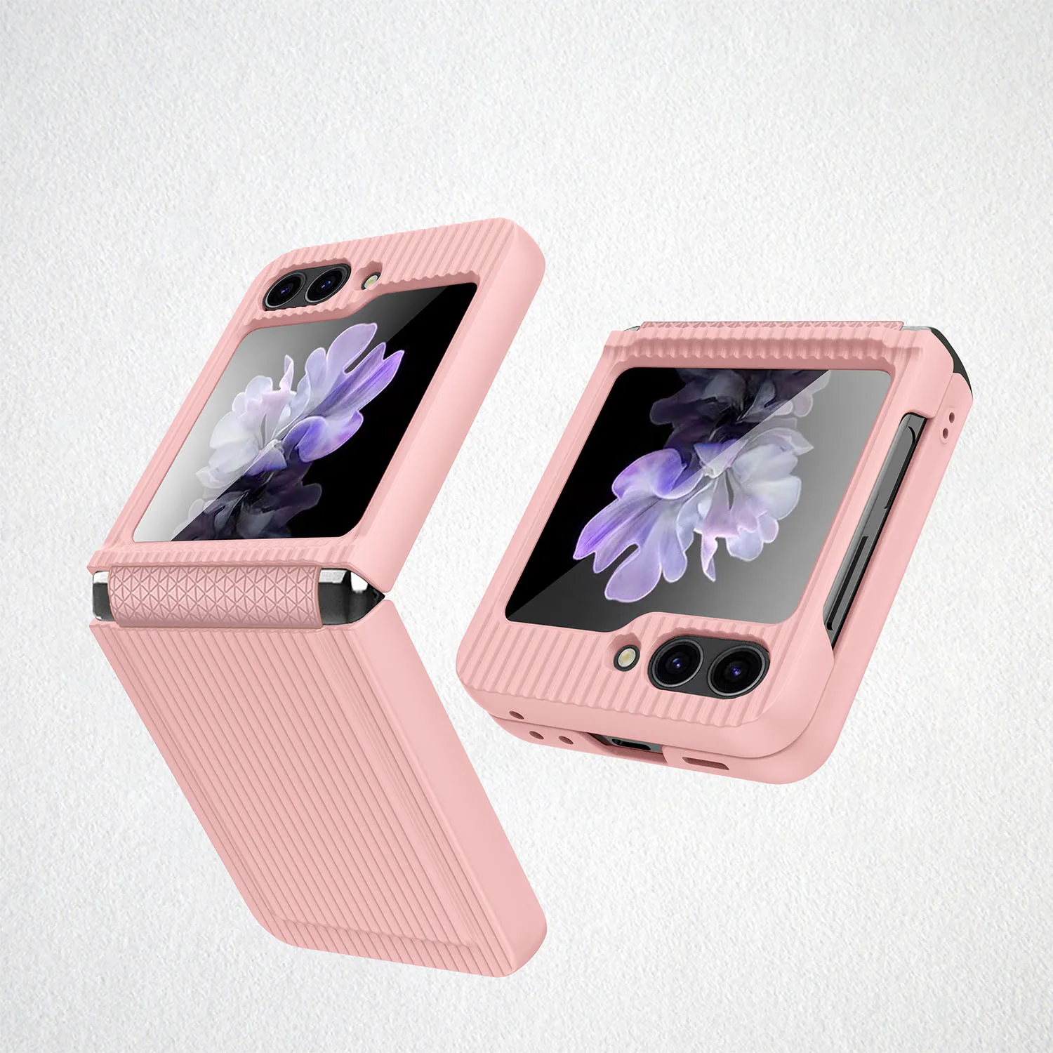 

Защитный чехол для телефона с цепью из поликарбоната для Samsung Galaxy Z Flip 5 Flip5 5G