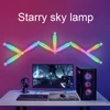 Wiscolor LED RGB Smart Wall Light DIY Atmosphere Night Light Game Room TV Backlight Decorative Wall Light Bar Music Rhythm APP 5