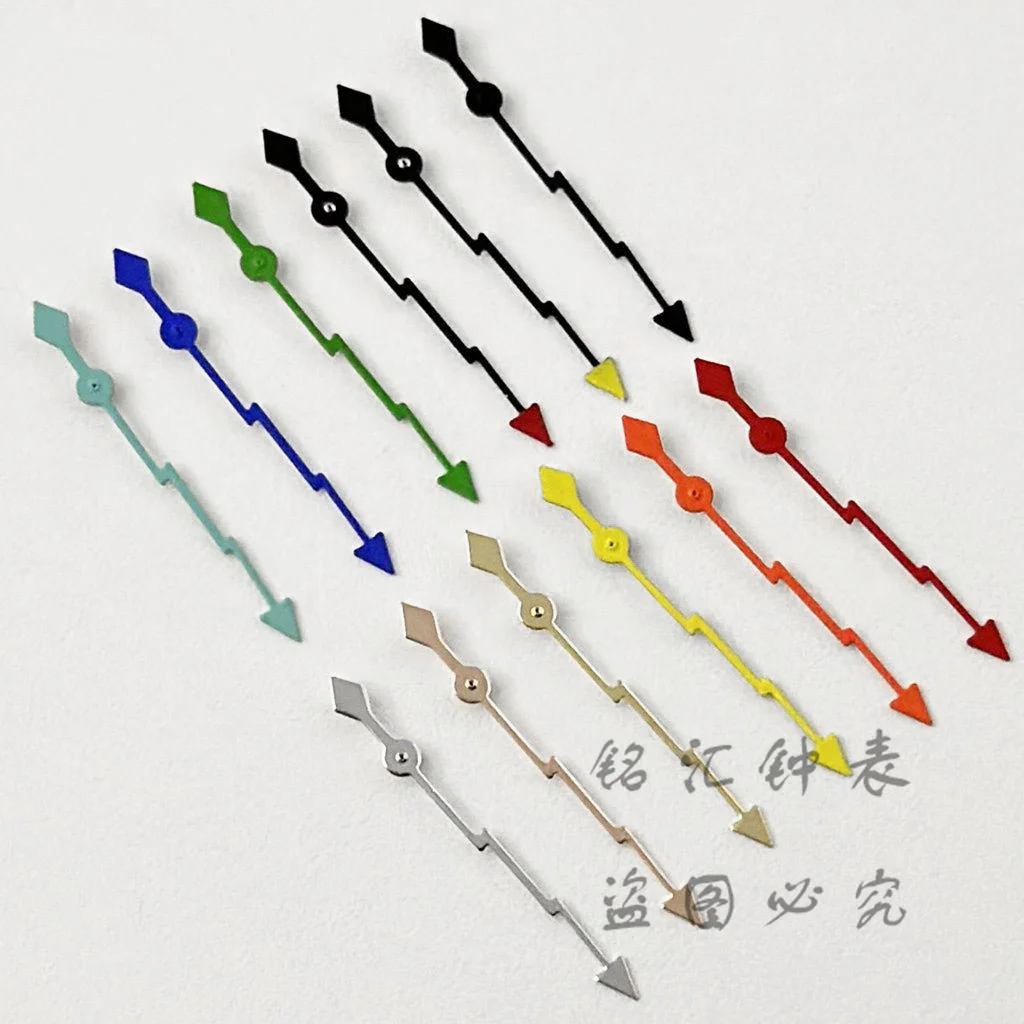 Watch Accessories NH35 13MM Hands Lightning Second Watches Needles Fit NH35 4R35 NH36 4R36 Movement Replacement Parts