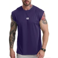 Men's Sleeveless Sports Shirt, Gym Fitness, Running, Quick Drying Vest, Breathable, Loose, Training, Summer Men's Wear 1