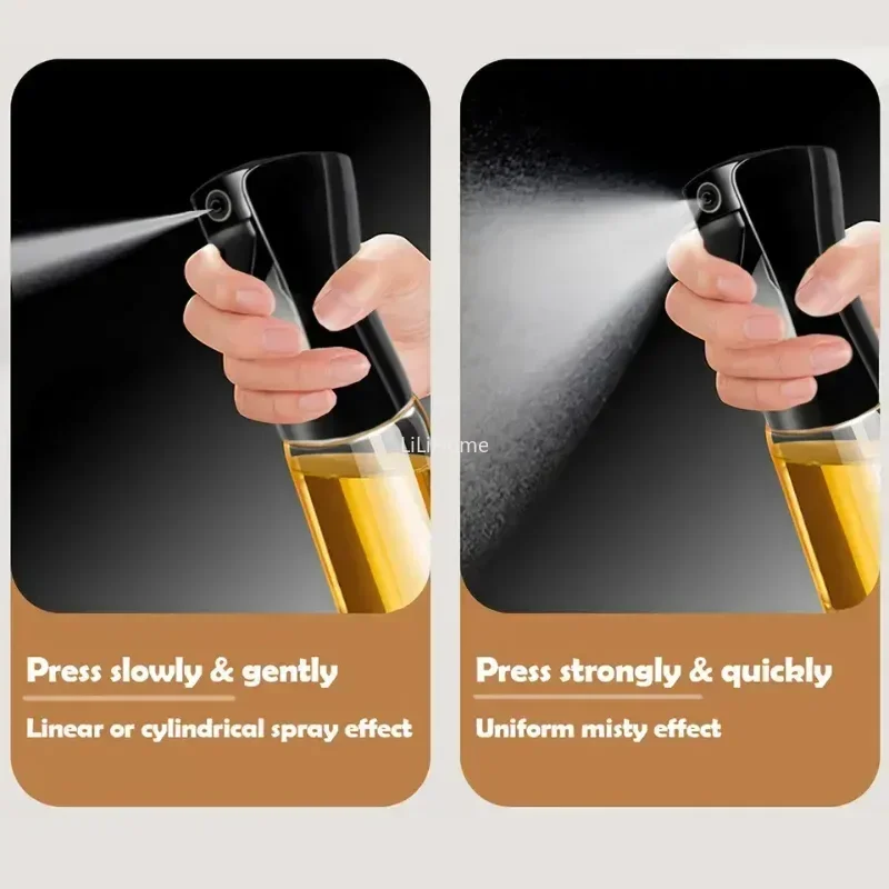 Oil Sprayer Spray Oil Sprayer Kitchen Oils Spray Bottle Dispenser for Cooking Kitchen Restaurant Bottle Perfect for Healthy Cooking Baking