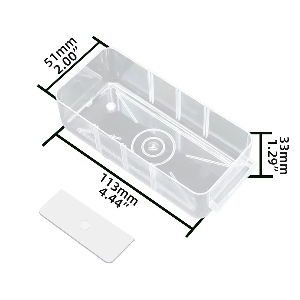 25 Multi-grid Drawer Parts Box Wall-mounted Screw Classification Component Box Tool Case electronic components Storage ToolBox 2