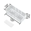 25 Multi-grid Drawer Parts Box Wall-mounted Screw Classification Component Box Tool Case electronic components Storage ToolBox 2