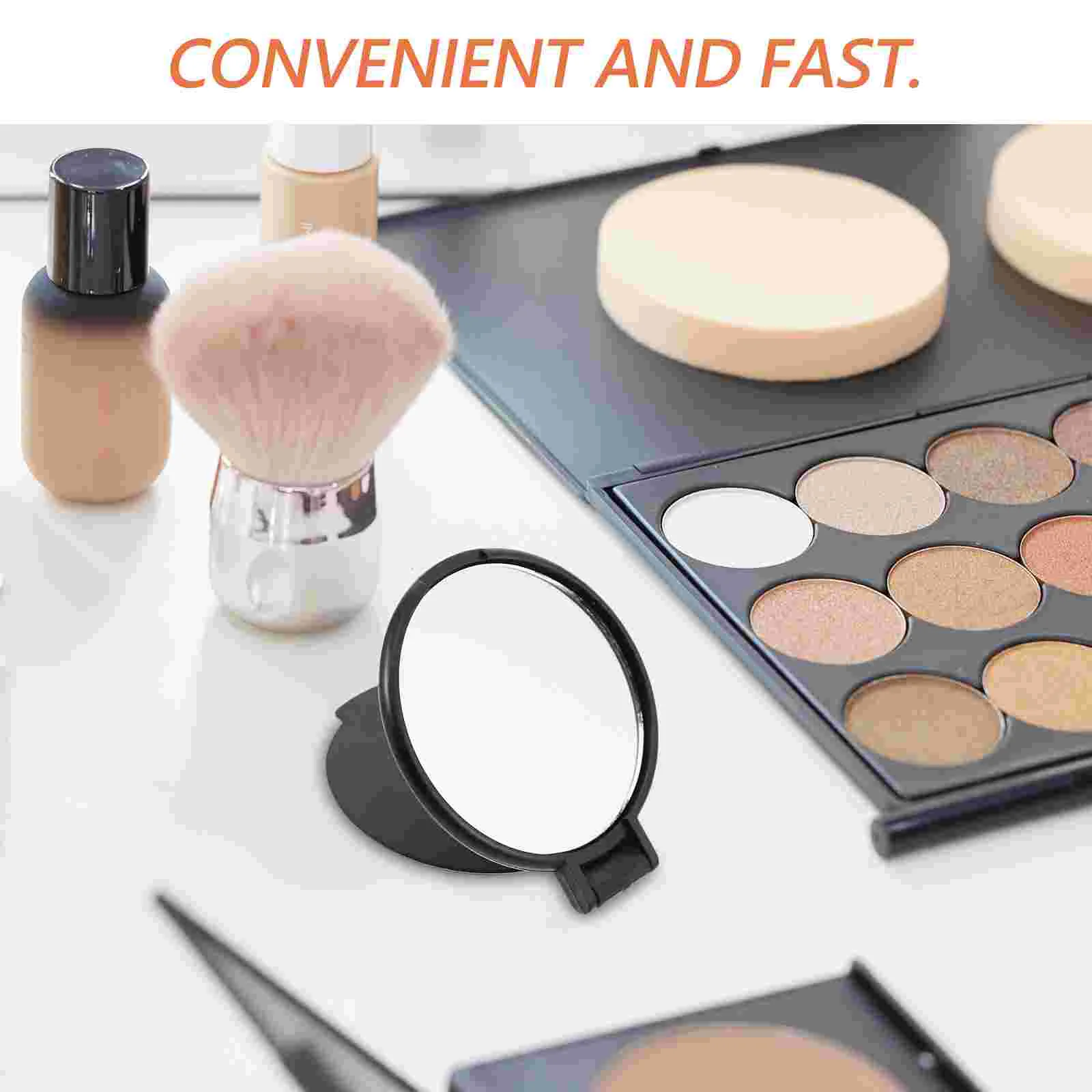 20pcs Portable Folding Mirror Compact Makeup Mirrors Mirror Travel Girls Small Handbag Vanity