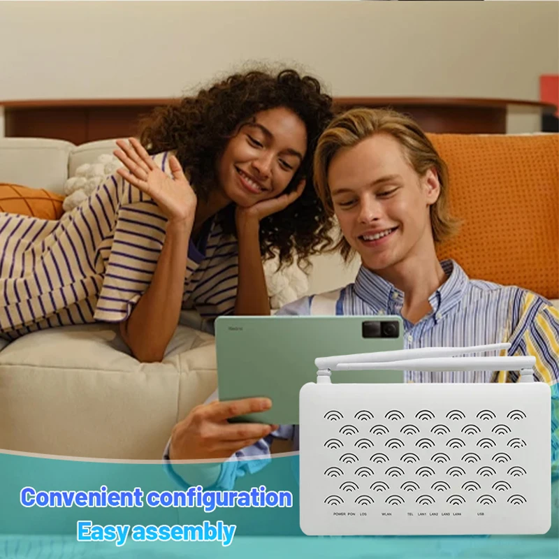 F460V6 Optical Network Terminal English Version 1GE+3FE+1POTS+USB+WIFI FTTH ONT Optical Terminal Wireless 2.4G