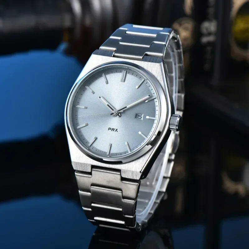 

Luxury Brand Watches for Men Quartz PRX Chronograph High Quality Business Wristwatch Auto Date Dial watch