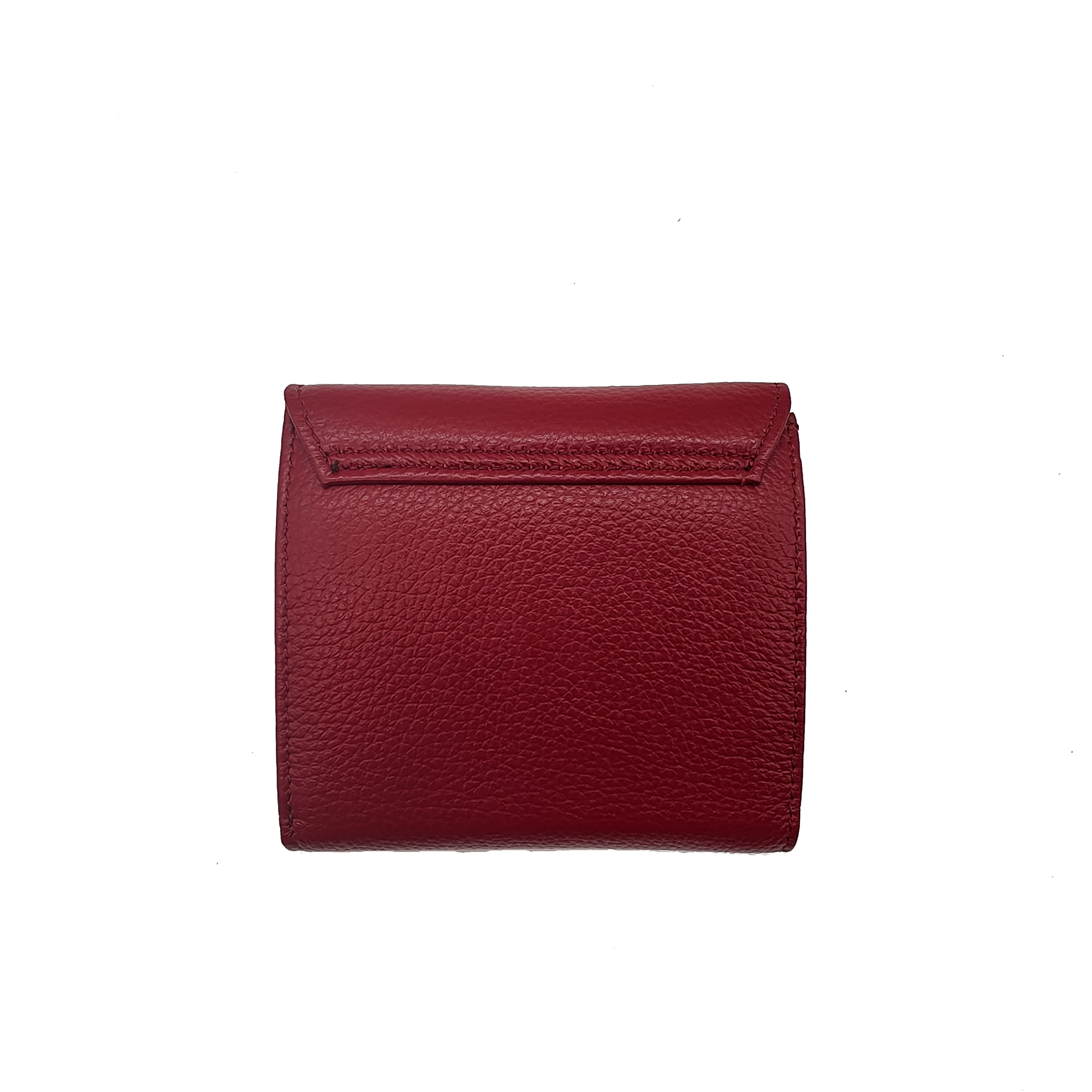 Womens Purses Fashion Flap Over Folded Short Wallet Soft Genuine Cow Leather ID Card Holders Money Coin Purse Gift for Ladies